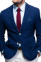 These men's navy blazer are tailor made in a fine wool and tweed and cut to a slim fit, featuring single breasted button closure and hand stitched lapels. It is a fantastic formal wardrobe staple!
