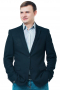 Mens French Blue Hand Bespoke Blazer