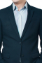 Mens French Blue Hand Bespoke Blazer