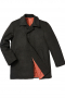 Mens Online Tailored Black Coat