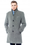 Mens Silver Grey Custom Made Coat