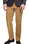 This men's custom made caramel trouser is tailor made in a fine wool blend and cut to a slim fit, featuring slash pockets, extended belt loops and a flat front pleat. It is a classic option for your formal occasions!