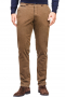 This men's custom made bright brown trouser is tailor made in a fine wool blend and cut to a slim fit, featuring slash pockets, extended belt loops and a flat front pleat. It is a sleek option for your everyday wardrobe!