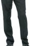 This men's custom made black trouser is custom made in a fine wool blend and cut to a slim fit, featuring slash pockets, extended belt loops and a flat front pleat. It is a fantastic option for your everyday wardrobe!