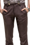Mens Modern Cut Tailored Brown Pant
