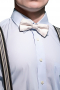 This men's pale shirt is tailor made in a fine italian linen and cut to a slim fit, featuring an ainsley collar and rounded barrel cuffs. It is a perfect office wardrobe staple, made to fit you perfectly.