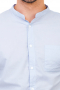Mens Pale Blue Slim Cut Tailored Button Down