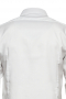 Mens Slim White Wool Hand Tailored Button Down