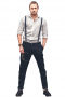 Mens Ivory Slim Cut Tailored Shirt