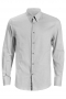 Mens European Light Grey Bespoke Collar Shirt