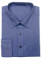 Mens Tailored Dark Royal Blue Slim Cut Shirt