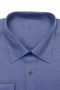 Mens Tailored Dark Royal Blue Slim Cut Shirt