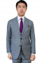 Mens Oxford Grey Tailored Suit