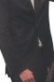 Mens Custom Tailor Made Burnt Black Suit