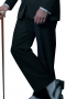 This men's pant suit is tailor made in a fine wool blend and cut in a slim fit, featuring notch lapels, five button single breasted button closures, and hand sewn cuffs.