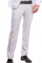 Sleek Mens Bespoke White Pant Suit