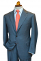 Handsome Bespoke Tailored Mens Grey Pant Suit