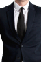 Mens Hand Tailored Midnight Blue Suit