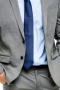 Grey Mens Hand Tailored Pant Suit
