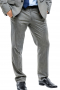 Grey Mens Hand Tailored Pant Suit