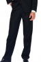 This men's pant suit is tailor made in a fine wool blend and cut to a slim fit, featuring a single breasted button closure, shawl collar, and handstitched lapels.