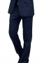 Mens Custom Dark Blue Wool Pant Suit