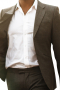 Mens Classic Bespoke Deep Brown Suit