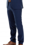 This men's pant suit is tailor made in a wool blend and cut to a slim fit, featuring a single breasted button closure and handstitched lapels and pockets.