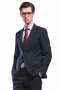 Custom Tailor Made Mens Midnight Blue Wool Set