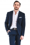 This men's pant suit is a classic choice for any formal occasion. It is tailor made in a fine wool blend and cut to a slim fit, featuring slash pockets and a single breasted button closure.