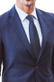 This men's pant suit is tailor made in a fine wool blend and cut to a slim fit, featuring slash pockets, notch lapels, and a single breasted button closure. It is a handsome option for all formal events!