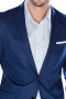 This pant suit set is tailor made in a slim fit, perfect for all formal occasions, featuring a single breasted closure, notch lapels, and slash pockets.