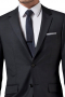 Black Hand Tailored Mens Suit Set