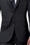 Black Hand Tailored Mens Suit Set