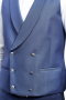 Blue Formal Online Tailored Mens Vest