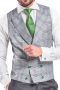 This men's custom hand tailored plaid vest expertly tailor made in a wool blend, featuring a double breasted closure and welted lower pockets. This Vest is a smart staple and will look great for formal and semi-casual events.