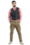 This men's vest is tailor made to a slim cut in a wool blend, featuring a single breasted, eight button closure, perfect for all formal occasions.