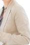 Womens Neutral Beige Tailored Suit