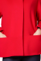 This women's bold coat is tailor made to a slim cut. It will keep you warm and comfortable for months to come, made in a single breasted style hitting at the hip.