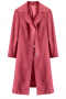 Womens Bespoke Made Deep Pink Coat