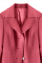 Womens Bespoke Made Deep Pink Coat