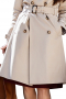 Womens Bespoke Tailored Light Button Closure Coat