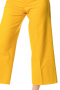 Womens Custom Made Bold Yellow Wide Leg Pants
