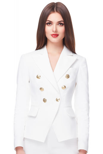 This suit set is custom made in a wool blend to fit you perfectly. This jacket are double breasted featuring gold bracket buttons and standard pockets, made in a modern style that is sure to wow!