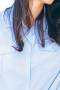 Womens Custom Made Light Blue Standard Blouse