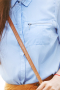 Custom Made Womens Hand Tailored Slim Cut Blouse