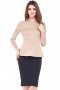 A stunning women's made to measure knee length pencil skirt, custom made in a classic wool blend with a back zipper and center back vent. This women's knee length pencil skirt is custom made in a classic wool blend with a back zipper and a center back vent.