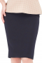 A stunning women's made to measure knee length pencil skirt, custom made in a classic wool blend with a back zipper and center back vent. This women's knee length pencil skirt is custom made in a classic wool blend with a back zipper and a center back vent.