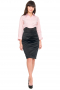 This ultra high waisted skirt is custom made in a wool blend to fit you perfectly. It is perfect for a day at the office or a night out, giving off a feminine but modest look.