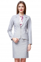 Beautifully Tailored Classic Grey Skirt Suit